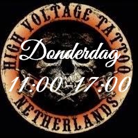 Openingstijden Donderdag